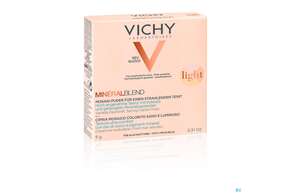 Sie sehen eine Packung Vichy Mineralblend Puder Fair 9g, Produktbild: 01 Vichy Mineralblend Puder Fair 9g, A-Nr.: 5045094 - 01