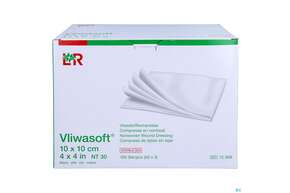 Vlieskompressen Vliwasoft 6fach Steril 10x 10cm 100st, A-Nr.: 1372761 - 01