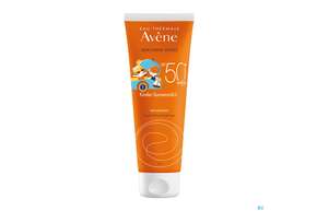 Sie sehen eine Packung Avène Kinder-sonnenmilch Spf 50+ 250ml, Produktbild: 01 Avène Kinder-sonnenmilch Spf 50+ 250ml, A-Nr.: 4310625 - 01