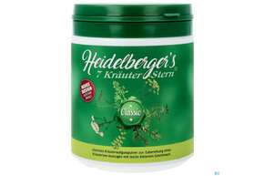 Sie sehen eine Packung Heidelbergers 7 Kraeuterstern 250g, Produktbild: 01 Heidelbergers 7 Kraeuterstern 250g, A-Nr.: 4901591 - 01