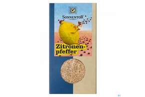 Sonnentor Gewuerz/bio Zitronenpfeffer Packung 00648 70g, A-Nr.: 5476256 - 01