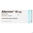 Sie sehen eine Packung Allernon Tabl 10mg 30st, Produktbild: 01 Allernon Tabl 10mg 30st, A-Nr.: 2440683 - 01