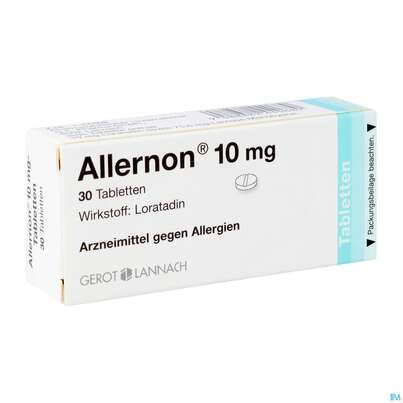 Allernon Tabl 10mg 30st, A-Nr.: 2440683 - 02