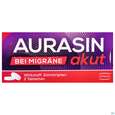 Sie sehen eine Packung Aurasin Akut Tabl 2,5mg 2st, Produktbild: 02 Aurasin Akut Tabl 2,5mg 2st, A-Nr.: 4987262 - 02
