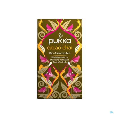 Bio Pukka Cacao Chai 20 Filterbeutel, A-Nr.: 4407709 - 02