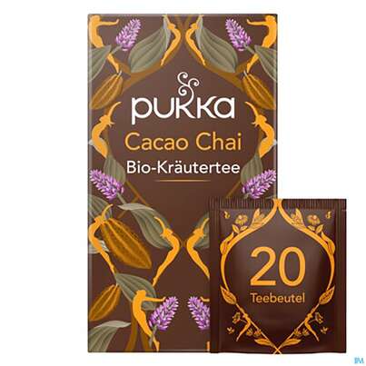 Bio Pukka Cacao Chai 20 Filterbeutel, A-Nr.: 4407709 - 08
