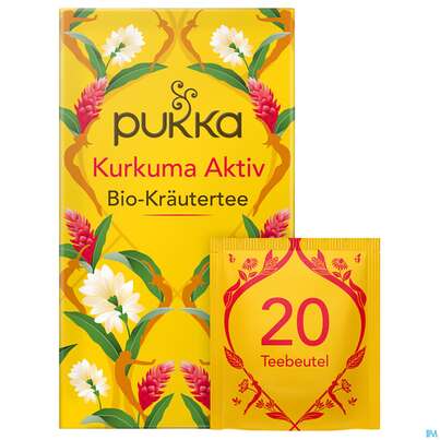 Bio Pukka Kurkuma Aktiv 20 Filterbeutel, A-Nr.: 4356780 - 05