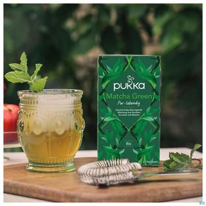 Bio Pukka Matcha Green 20 Filterbeutel, A-Nr.: 4407810 - 06