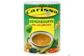 Sie sehen eine Packung Carissa Gemuesesuppe 500g, Produktbild: 01 Carissa Gemuesesuppe 500g, A-Nr.: 0821978 - 01