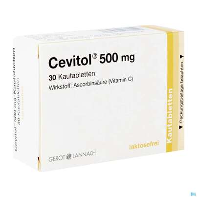 Cevitol Kautalb 500mg 30st, A-Nr.: 0088012 - 02