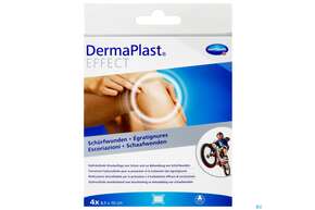 Dermaplast Schuerfwundenpflaster 100x 85mm 4st, A-Nr.: 3590338 - 01