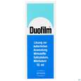 Sie sehen eine Packung Duofilm lösung Z Aeusserl.anwend. 15ml, Produktbild: 01 Duofilm lösung Z Aeusserl.anwend. 15ml, A-Nr.: 1283431 - 01