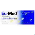 Eu-med Schmerztabl 200mg 30st, A-Nr.: 2442653 - 01