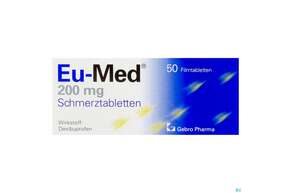 Eu-med Schmerztabl 200mg 50st, A-Nr.: 2442676 - 01