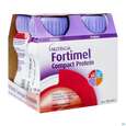 Fortimel/compact/protein 125ml Vitalflasche Waldfrucht 4st, A-Nr.: 4337274 - 02