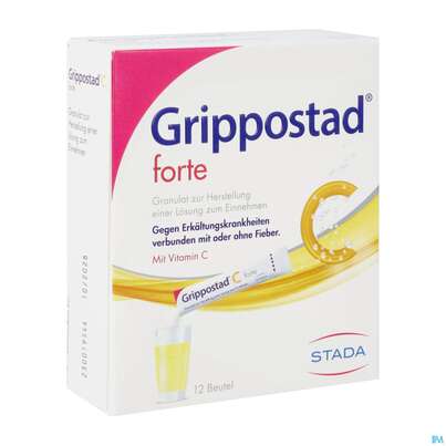 Grippostad C Forte Granulat Z.herst. E.lösung Z.einnehmen Beutel 12st, A-Nr.: 3903464 - 02