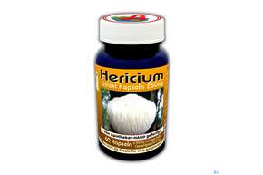 Sie sehen eine Packung Hericium Kapseln 250mg 60st, Produktbild: 01 Hericium Kapseln 250mg 60st, A-Nr.: 4075437 - 01