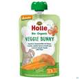 Sie sehen eine Packung Holle Demeter Bio Fruechtepueree/ab 6 Monate Veggie Bunny Karotte Suess-kartoffel/erbsen 100g, Produktbild: 02 Holle Demeter Bio Fruechtepueree/ab 6 Monate Veggie Bunny Karotte Suess-kartoffel/erbsen 100g, A-Nr.: 5080742 - 02