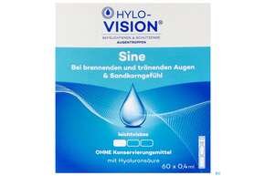 Augentropfen Hylo-vision Sine 0,4ml 60st, A-Nr.: 3829555 - 01