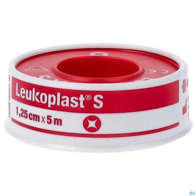 Wundpflaster Leukoplast/s Rollenpflaster 5mx 1,25cm 4761400 1st, A-Nr.: 1218333 - 01