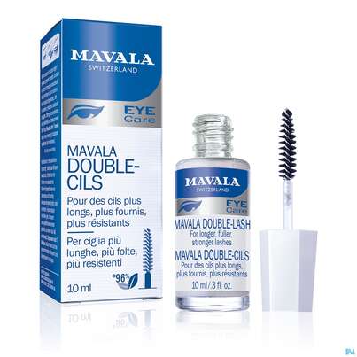 Sie sehen eine Packung Mavala Augenpflege -double-lash Wimpernpflege 10ml, Produktbild: 02 Mavala Augenpflege -double-lash Wimpernpflege 10ml, A-Nr.: 3054396 - 02