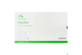 Wundverband Mepilex Silikon 10x 20cm 5st, A-Nr.: 2211818 - 01