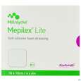 Sie sehen eine Packung Wundverband Mepilex Silikon Lite 10x 10cm 5st, Produktbild: 01 Wundverband Mepilex Silikon Lite 10x 10cm 5st, A-Nr.: 2829903 - 01
