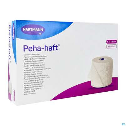 Peha-haft Fixierbinde/latexfrei 20mx 6cm 6st, A-Nr.: 3328356 - 02