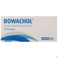 Sie sehen eine Packung Rowachol Kapseln 50st, Produktbild: 01 Rowachol Kapseln 50st, A-Nr.: 0049992 - 01