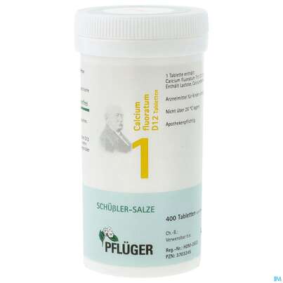 Schuess 1 Calc Fl D12 Pflu 100g, A-Nr.: 3703245 - 01