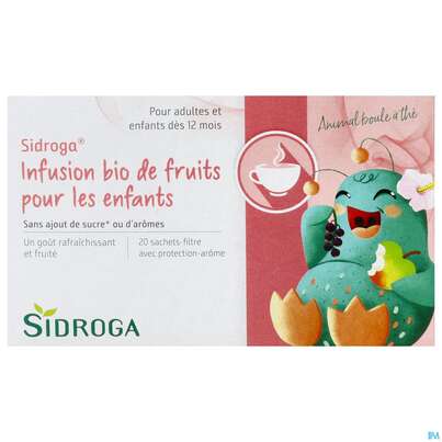 Sidroga Tee Doppelkammerbeutel Bio-kinder-fruechte 20st, A-Nr.: 2026825 - 01