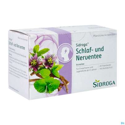 Sidroga Tee Doppelkammerbeutel Schlaf +nerventee 20st, A-Nr.: 3903984 - 03