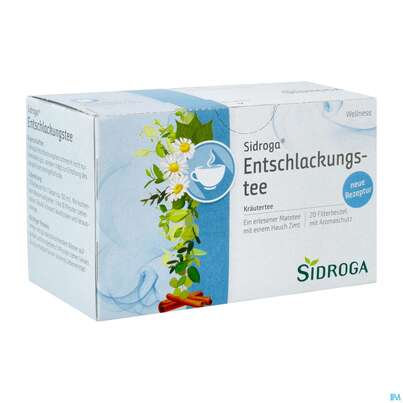 Sidroga Tee Doppelkammerbeutel Wellness Entschlackung 20st, A-Nr.: 3051877 - 03