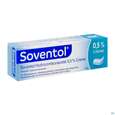 Sie sehen eine Packung Soventol Hydrocortisonacetat Creme 0,5% 15g, Produktbild: 02 Soventol Hydrocortisonacetat Creme 0,5% 15g, A-Nr.: 5518718 - 02