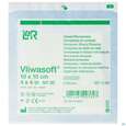 Sie sehen eine Packung Vlieskompressen Vliwasoft 4fach Steril 10x 10cm 2st, Produktbild: 01 Vlieskompressen Vliwasoft 4fach Steril 10x 10cm 2st, A-Nr.: 1016948 - 01