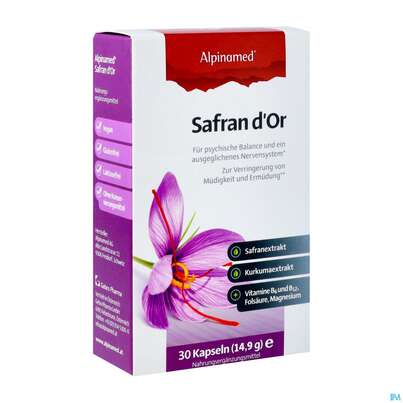 Safran D Or Kapseln -alpinamed 30st, A-Nr.: 5375012 - 03