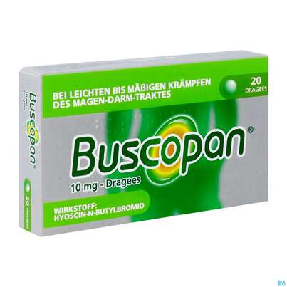 Buscopan Drag 10mg Blist 20st, A-Nr.: 5506158 - 02