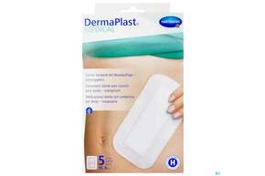 Wundpflaster Dermaplast/medical Selbstklebend Steril Atmungsaktiv 15x 9cm 5st, A-Nr.: 4489558 - 01