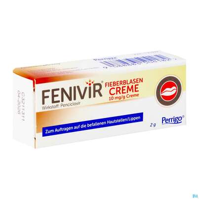 Fenivir Fieberblasencreme 2g, A-Nr.: 3504184 - 02