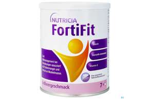 Sie sehen eine Packung Fortifit 280g Dose Erdbeere 1st, Produktbild: 01 Fortifit 280g Dose Erdbeere 1st, A-Nr.: 3811118 - 01