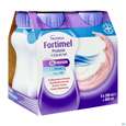 Sie sehen eine Packung Fortimel/protein 200ml 1,5kcal Erdbeere 4st, Produktbild: 04 Fortimel/protein 200ml 1,5kcal Erdbeere 4st, A-Nr.: 4303312 - 04