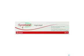 Sie sehen eine Packung Gynomunal Vaginalgel 50ml, Produktbild: 01 Gynomunal Vaginalgel 50ml, A-Nr.: 3822352 - 01
