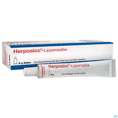 Herposicc Lippensalbe 8g, A-Nr.: 0025514 - 01