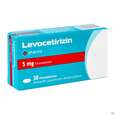 Sie sehen eine Packung Levocetirizin-+pharma Filmtabl 5mg 30st, Produktbild: 02 Levocetirizin-+pharma Filmtabl 5mg 30st, A-Nr.: 4475846 - 02