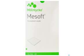 Vlieskompressen Mesoft/set Steril 10x 10cm 5st, A-Nr.: 1652331 - 01