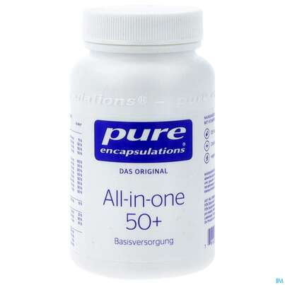 Sie sehen eine Packung Pure Encapsulations Kapseln All-in-one 50+ 120st, Produktbild: 01 Pure Encapsulations Kapseln All-in-one 50+ 120st, A-Nr.: 5709128 - 01