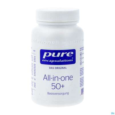Sie sehen eine Packung Pure Encapsulations Kapseln All-in-one 50+ 120st, Produktbild: 02 Pure Encapsulations Kapseln All-in-one 50+ 120st, A-Nr.: 5709128 - 02