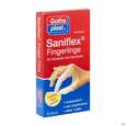 Sie sehen eine Packung Fingerlinge Gothaplast Saniflex 6st, Produktbild: 02 Fingerlinge Gothaplast Saniflex 6st, A-Nr.: 3433403 - 02