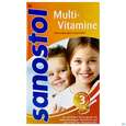 Sie sehen eine Packung Sanostol Multivitamin/saft 460ml, Produktbild: 01 Sanostol Multivitamin/saft 460ml, A-Nr.: 3945020 - 01