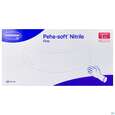 Sie sehen eine Packung Untersuchungshandschuhe Peha/soft/puderfrei Nitrile Unsteril Fino L 150st, Produktbild: 01 Untersuchungshandschuhe Peha/soft/puderfrei Nitrile Unsteril Fino L 150st, A-Nr.: 3836549 - 01